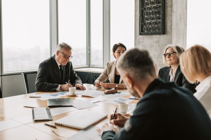 Boardroom discussion of Enron's financial strategy and off-balance-sheet structures